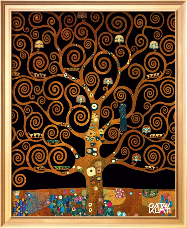 Under The Tree Of Life - Gustav Klimt Painting